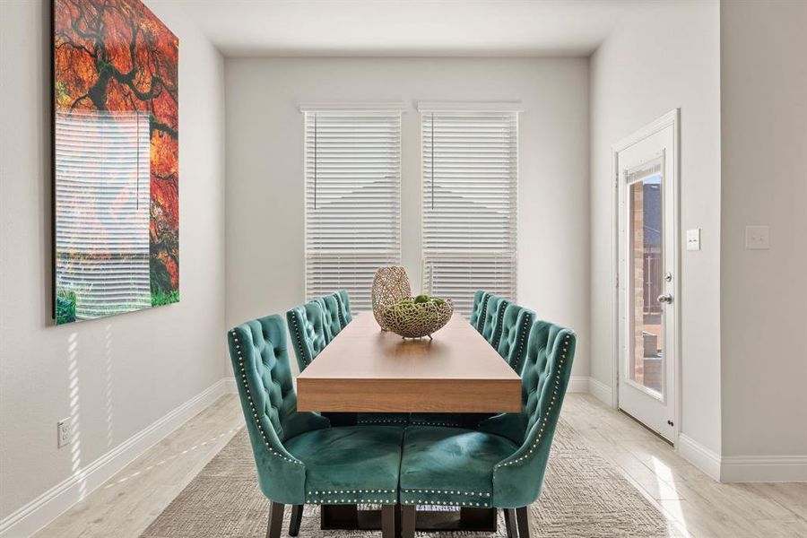 Furnished interior view inside a new home in Timberbrook, Justin (Image 35).