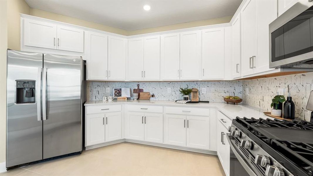 Furnished interior view inside a new home in Indigo Creek, Apollo Beach (Image 43).