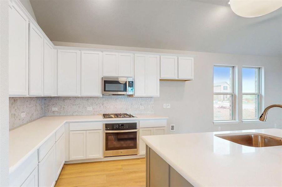 Furnished interior view inside a new home in Lilybrooke at Legacy Hills, Celina (Image 7). Furnished interior view inside a new home in Lilybrooke at Legacy Hills, Celina (Image 7).