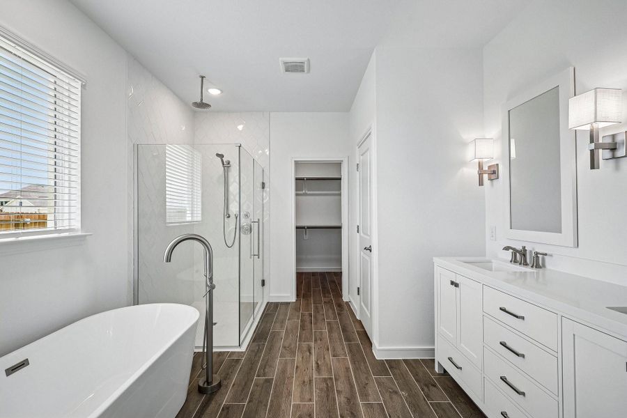 Spa-like primary bath Spa-like primary bath