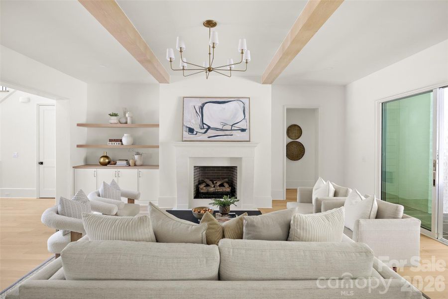 Furnished interior view inside a new home in , Charlotte (Image 7).