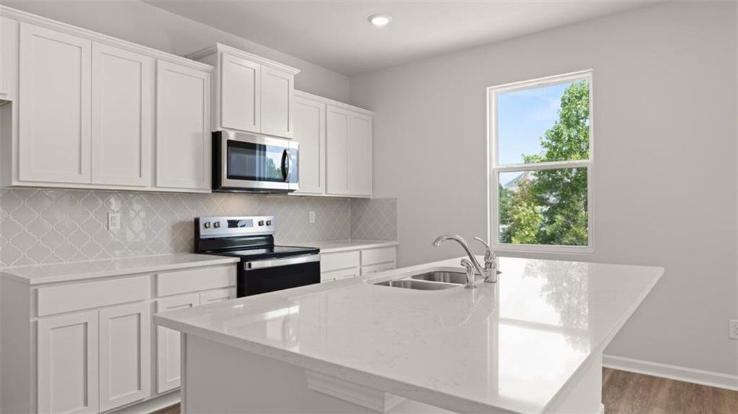 Furnished interior view inside a new home in Locust Grove Station - Cedar Ridge, Locust Grove (Image 5).