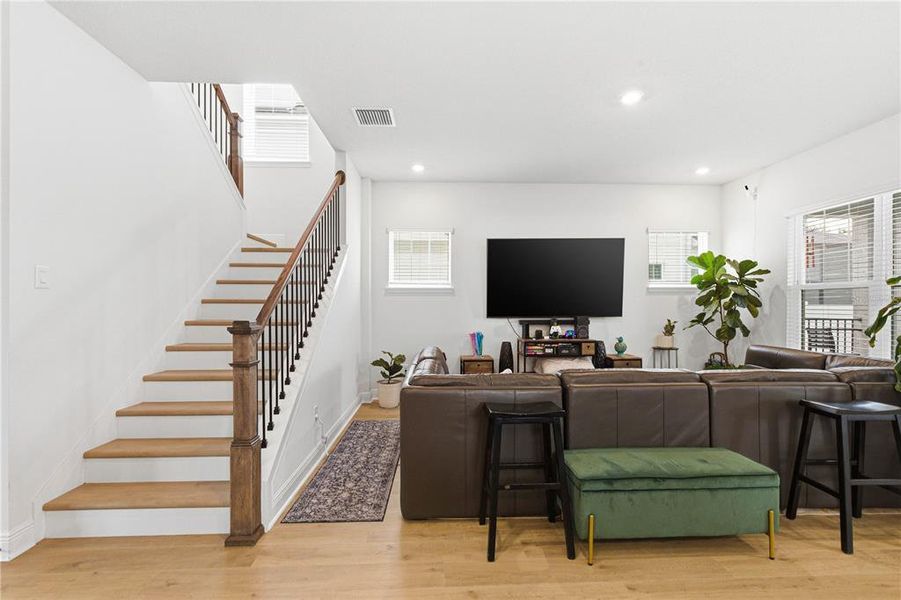 Furnished interior view inside a new home in , Tampa (Image 8). Furnished interior view inside a new home in , Tampa (Image 8).