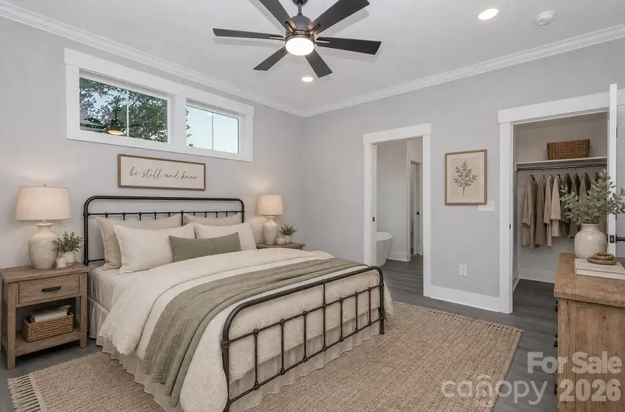 Furnished interior view inside a new home in , Kings Mountain (Image 29).
