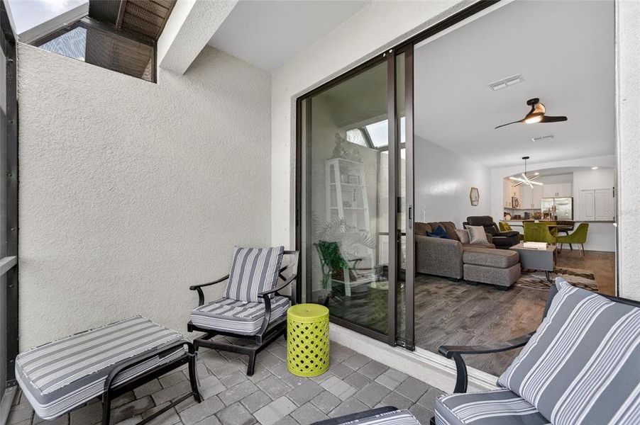 Exterior details and patio area of a home in , Bradenton (Image 29).