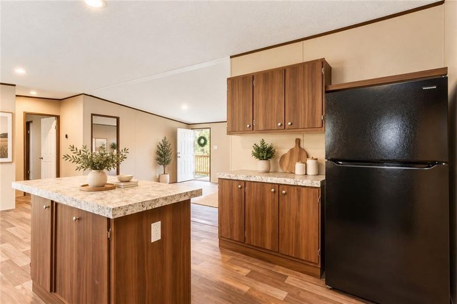 Furnished interior view inside a new home in , Ellijay (Image 29).