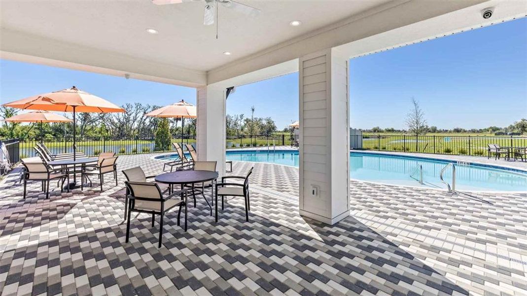 Furnished interior view inside a new home in Mandarin Grove, Palmetto (Image 10).
