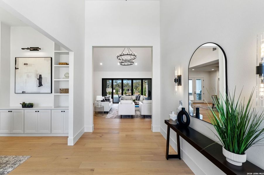 Furnished interior view inside a new home in , Bulverde (Image 43). Furnished interior view inside a new home in , Bulverde (Image 43).