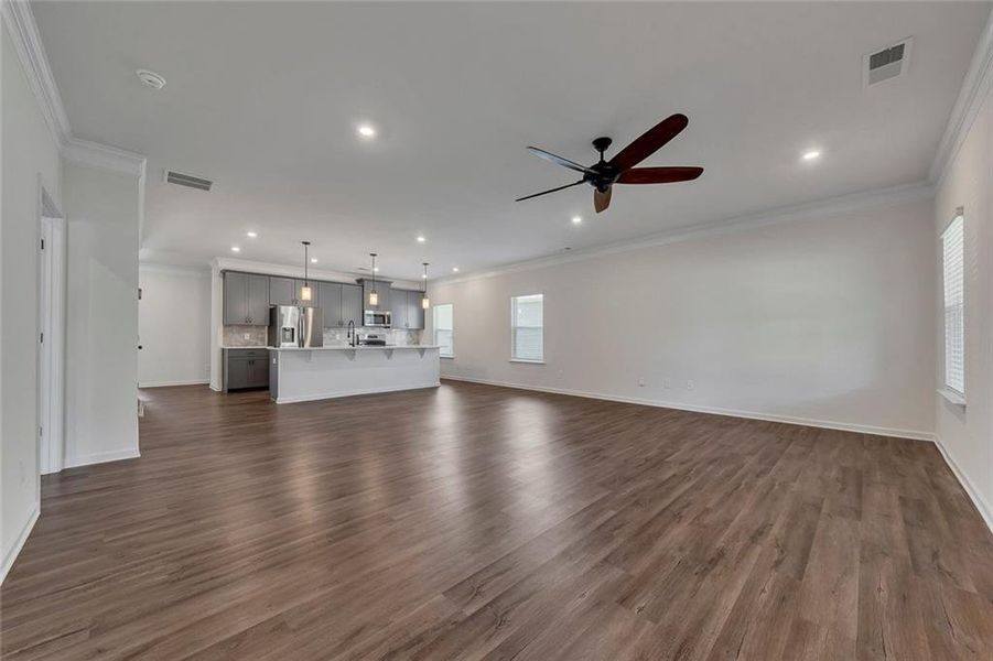 Spacious, unfurnished interior of a new home in Laurel Park, Cartersville (Image 31).