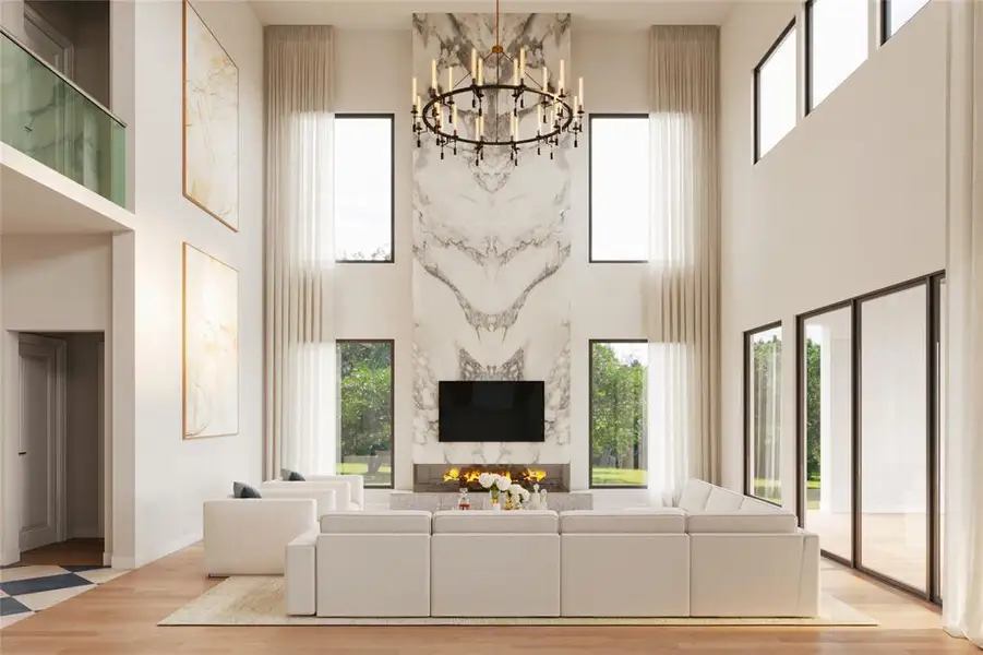 Furnished interior view inside a new home in , Woodway (Image 4). Furnished interior view inside a new home in , Woodway (Image 4).