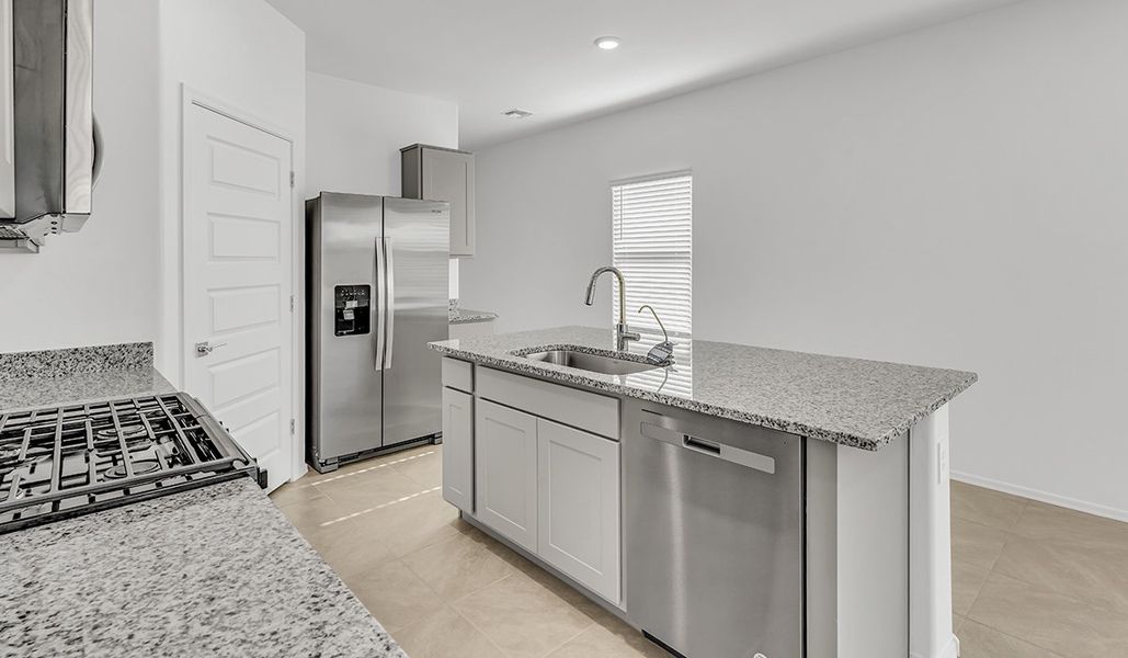 Furnished interior view inside a new home in Coronet at Gladden Farms, Marana (Image 6). Furnished interior view inside a new home in Coronet at Gladden Farms, Marana (Image 6).