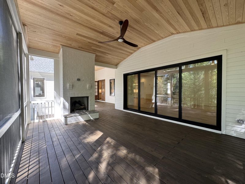 Huge sliding doors