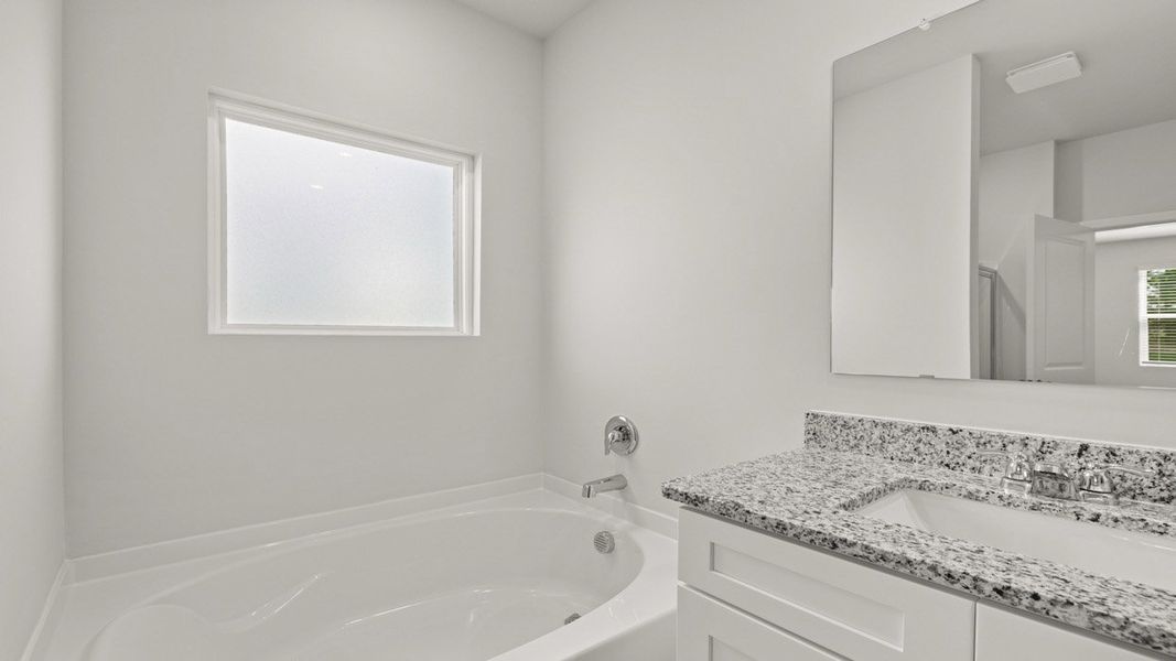 Furnished interior view inside a new home in Estates at Deer Hollow, Grovetown (Image 12).