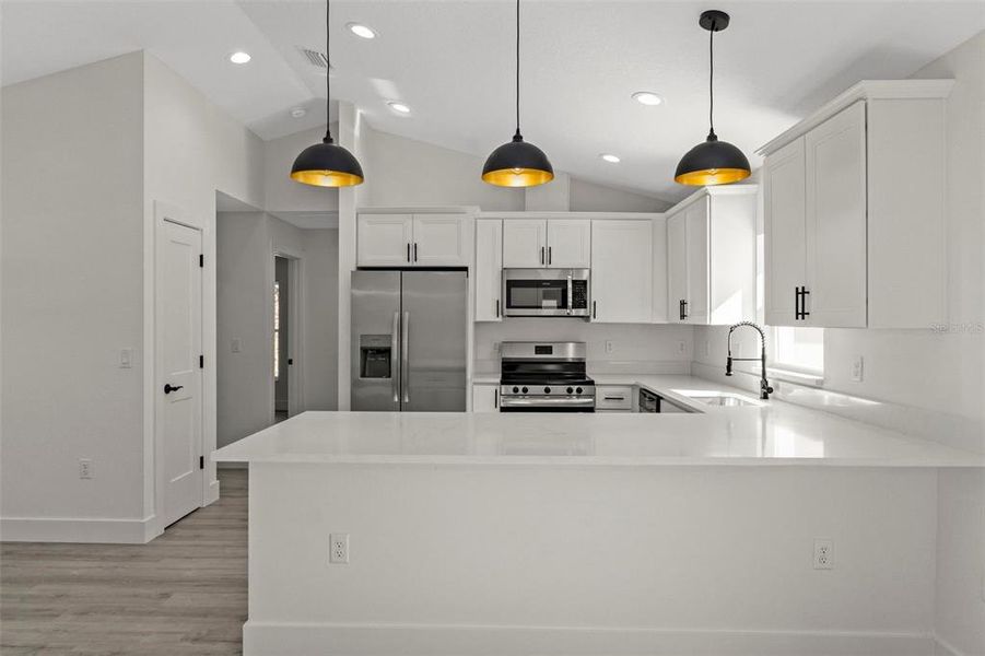 Furnished interior view inside a new home in , Brooksville (Image 7).