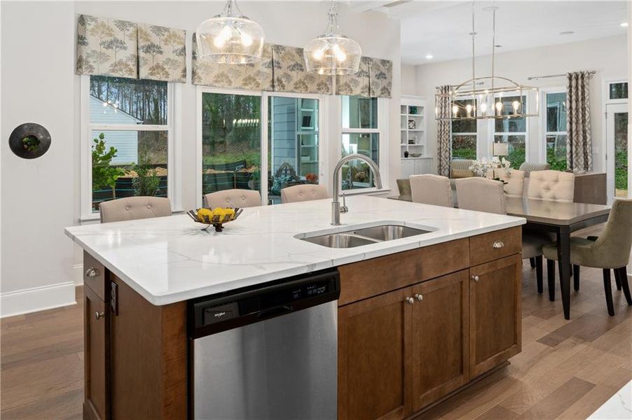 Furnished interior view inside a new home in , Gainesville (Image 23).