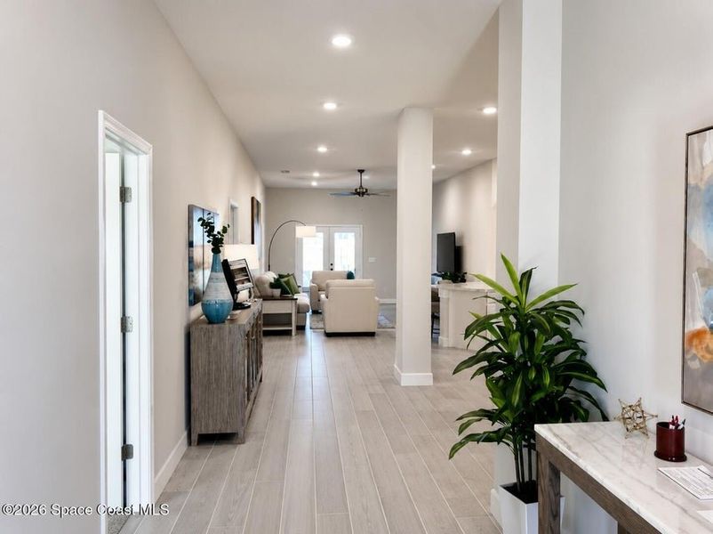 Furnished interior view inside a new home in St. John's Preserve, Palm Bay (Image 4).