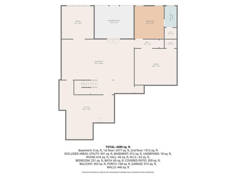 2D floor plan layout of this home in , Buford, GA (Image 6).