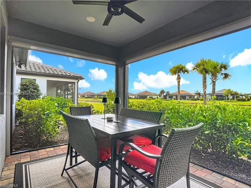 Exterior details and patio area of a home in , Ave Maria (Image 2). Exterior details and patio area of a home in , Ave Maria (Image 2).