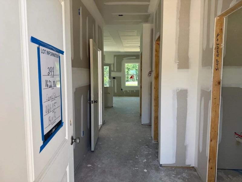 In-progress construction of a new home in Towns at The Point, Rolesville, NC (Image 4).