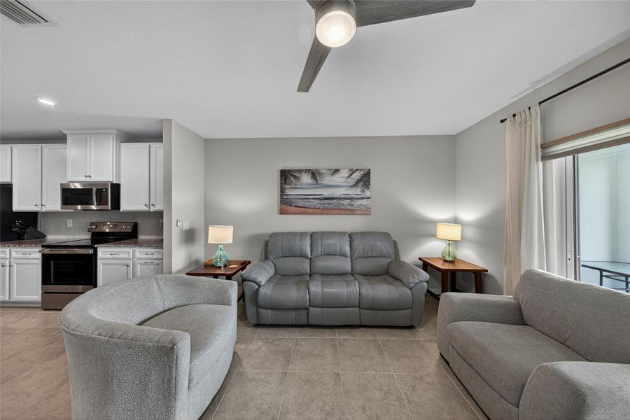 Furnished interior view inside a new home in , Port St. Lucie (Image 25).