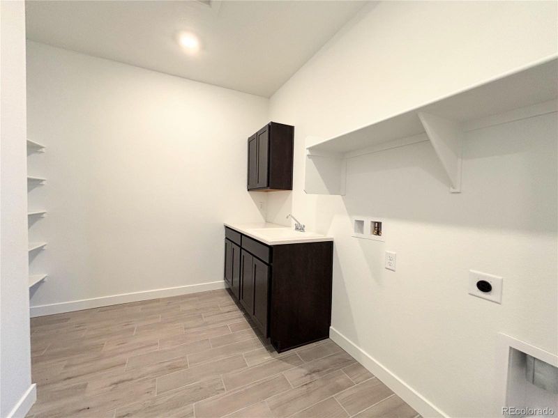 Upstairs Laundry Room