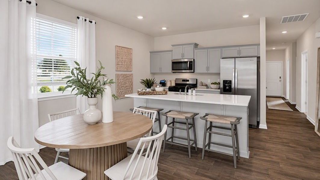 Furnished interior view inside a new home in Grand Oaks, Columbia (Image 4).