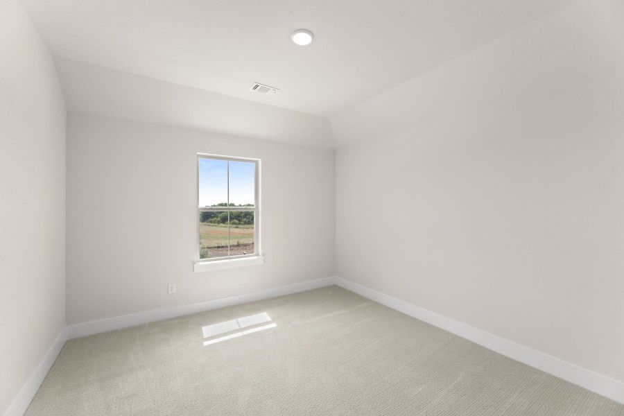 Spacious, unfurnished interior of a new home in Treeline, Justin (Image 18).