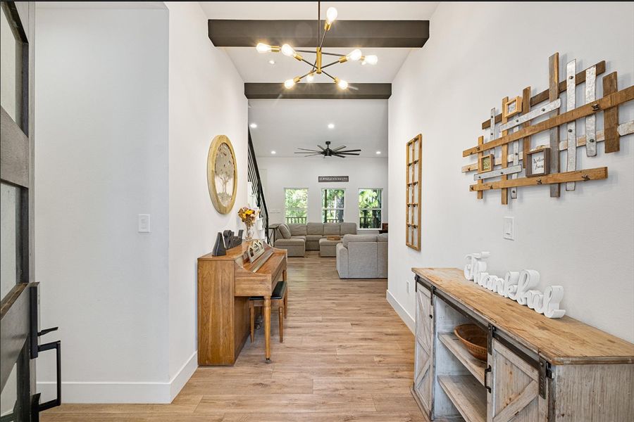 Furnished interior view inside a new home in , Bastrop (Image 28).