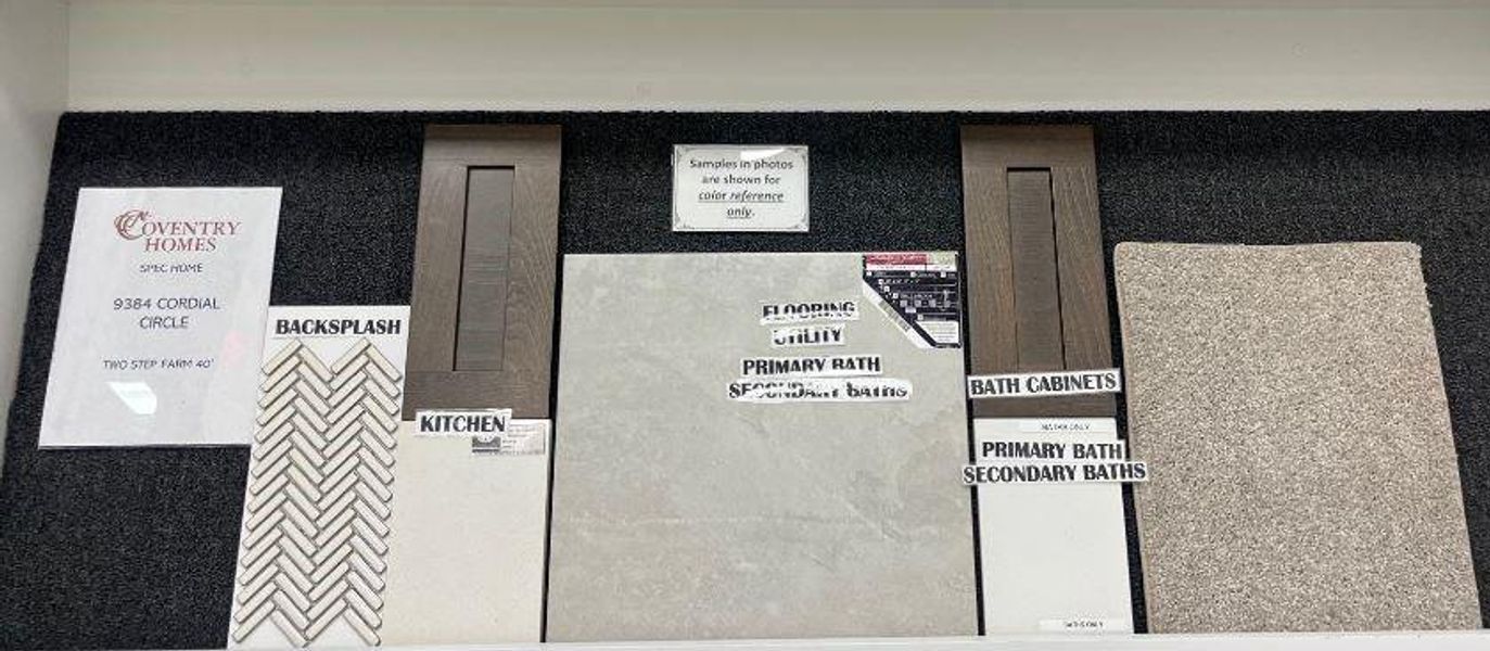 Sample of building materials used in homes in Two Step Farm, Montgomery (Image 8).