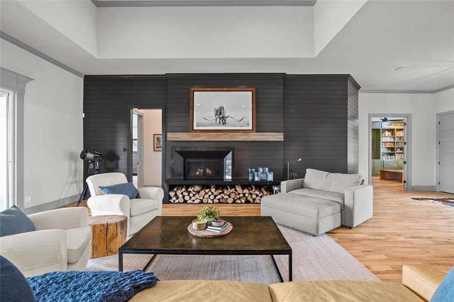 Furnished interior view inside a new home in Woodland Meadows, Fort Worth (Image 31).