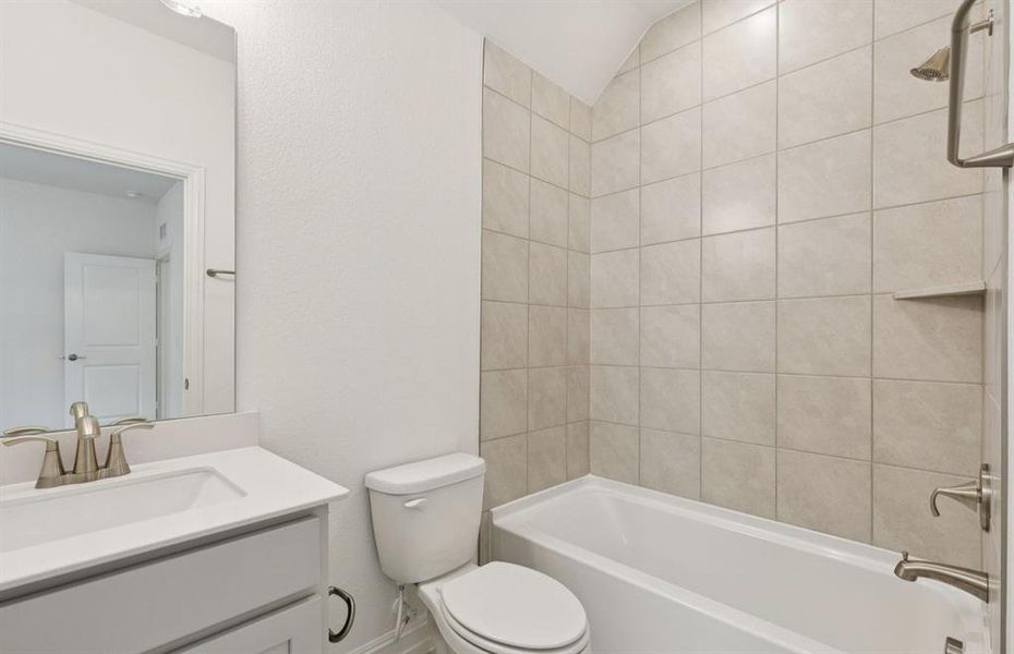 Upgraded secondary bathroom Upgraded secondary bathroom