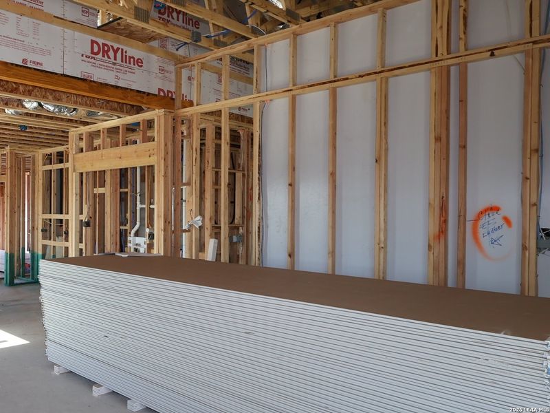 In-progress construction of a new home in Paloma Park, Converse, TX (Image 42).