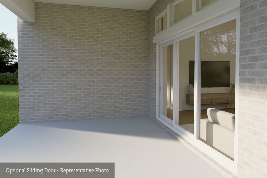 The Columbus - Optional Sliding Doors The Columbus - Optional Sliding Doors