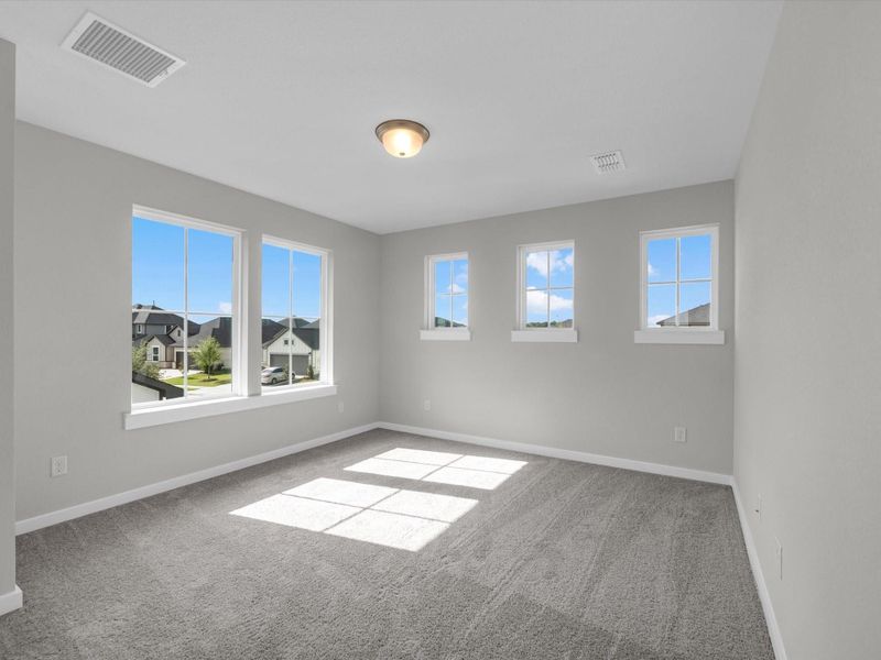 Spacious, unfurnished interior of a new home in Mason Woods, Cypress (Image 11). Spacious, unfurnished interior of a new home in Mason Woods, Cypress (Image 11).