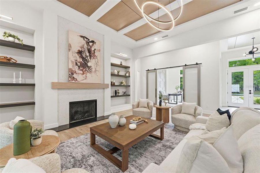 Furnished interior view inside a new home in , Archer (Image 16).
