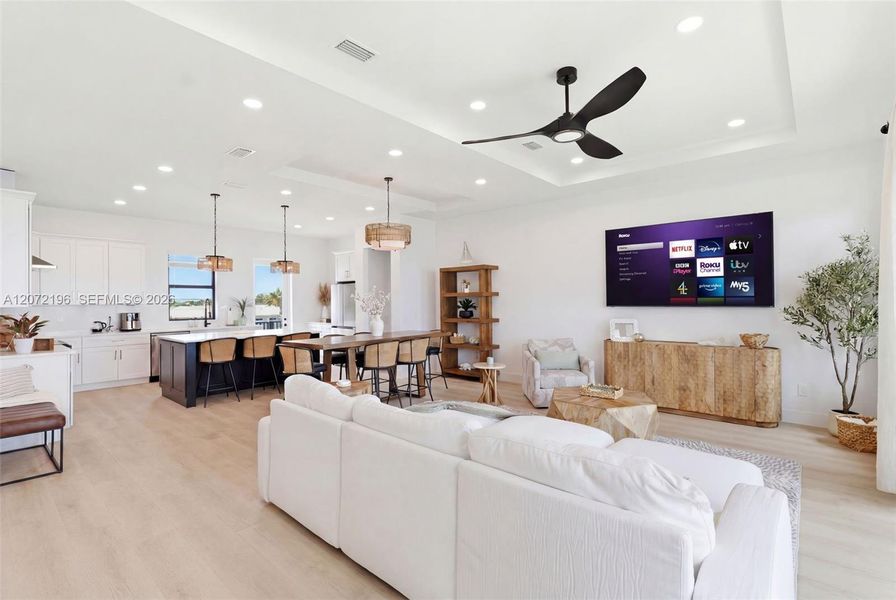 Furnished interior view inside a new home in , Melbourne Beach (Image 62).
