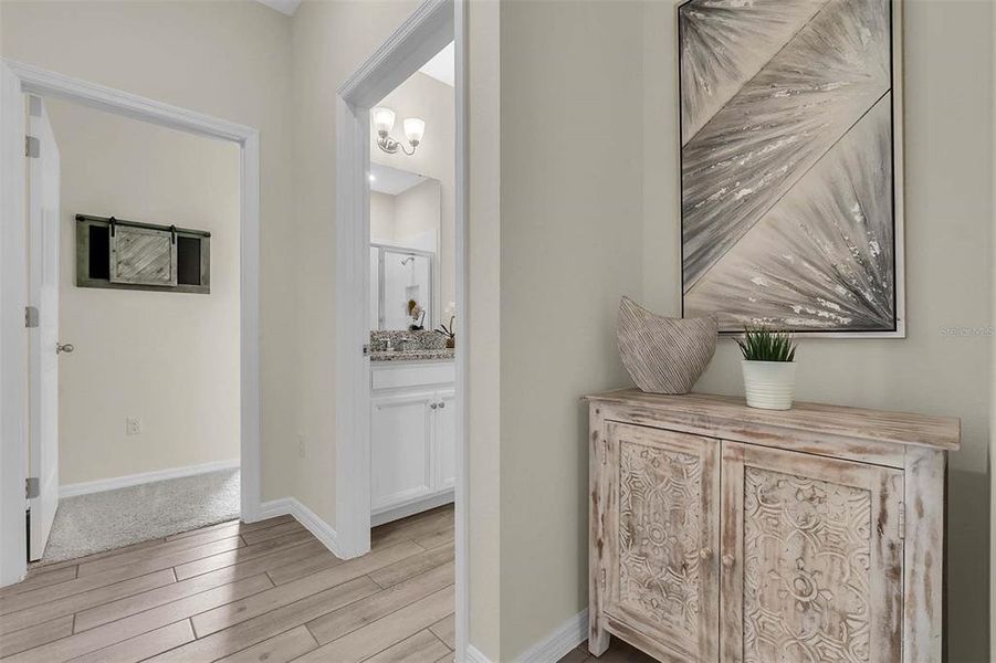 Furnished interior view inside a new home in Harmony West, St. Cloud (Image 63). Furnished interior view inside a new home in Harmony West, St. Cloud (Image 63).