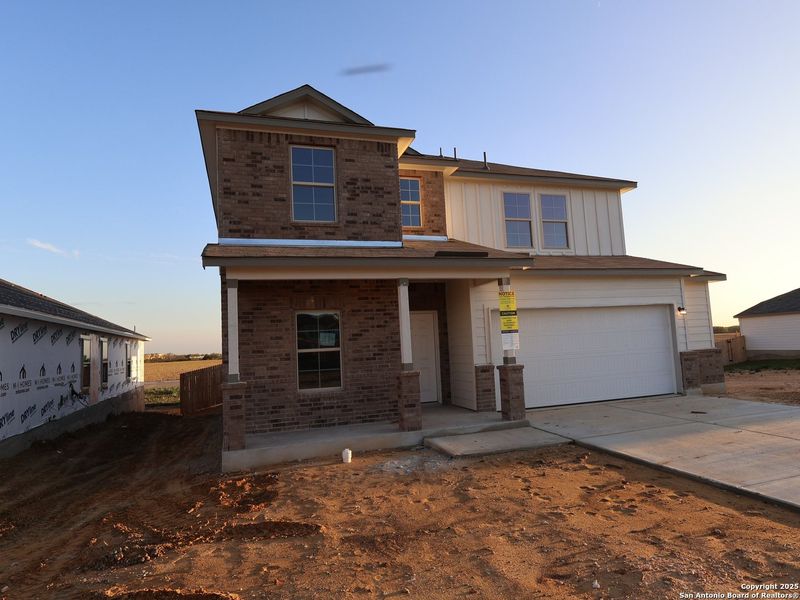In-progress construction of a new home in Greenspoint Heights, Seguin, TX (Image 31).