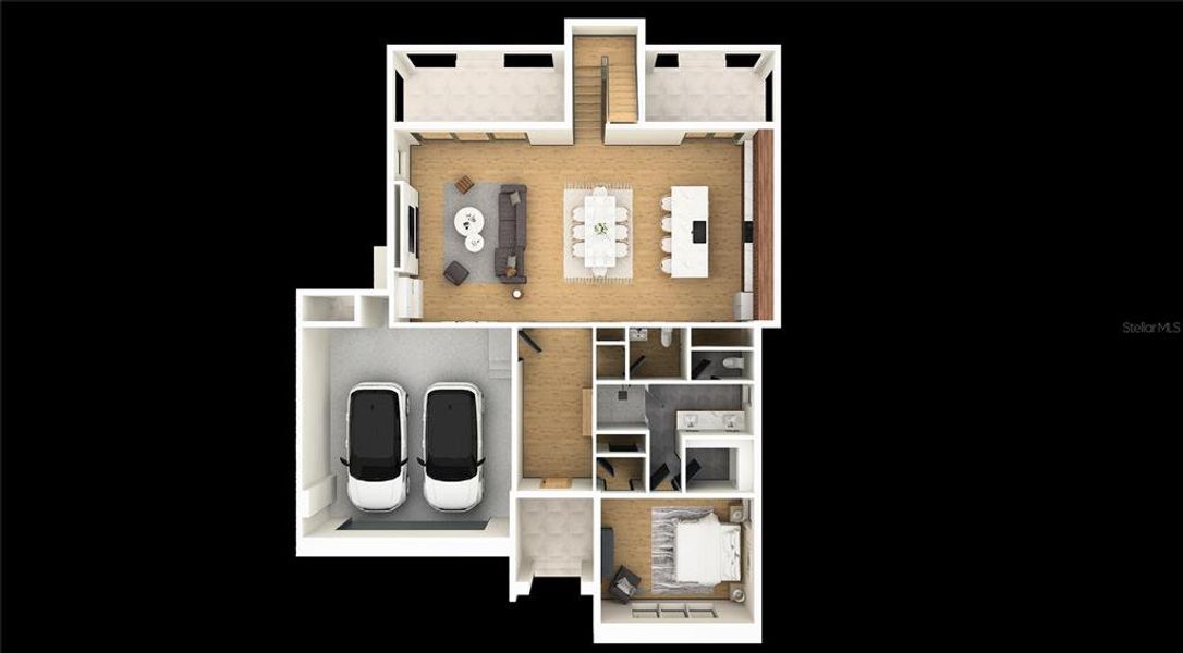 2D floor plan layout of this home in , Tampa, FL (Image 5).
