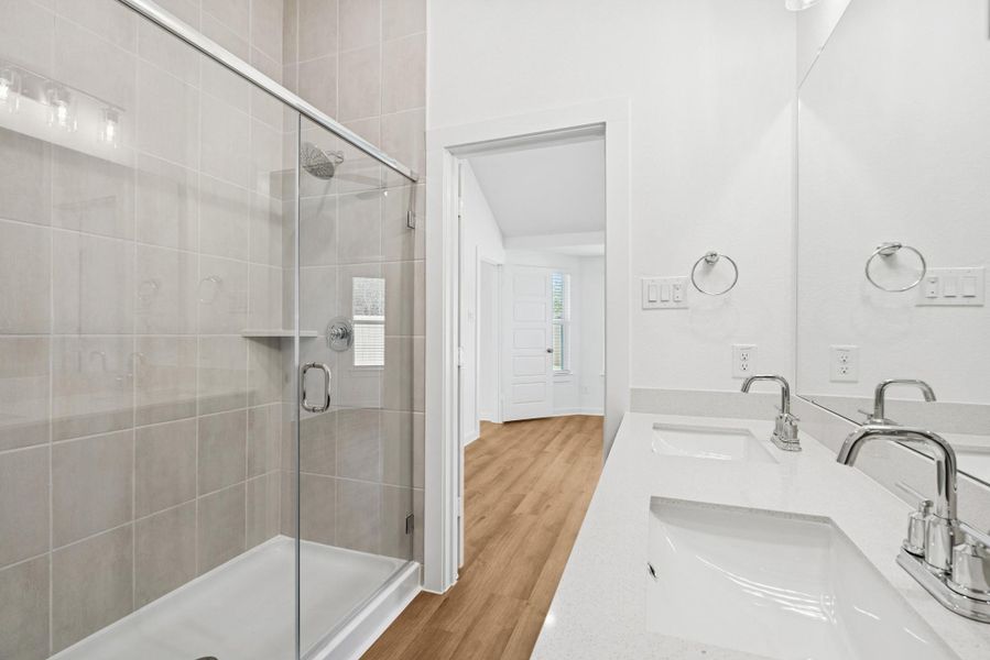 Furnished interior view inside a new home in Ambrose, La Marque (Image 5). Furnished interior view inside a new home in Ambrose, La Marque (Image 5).