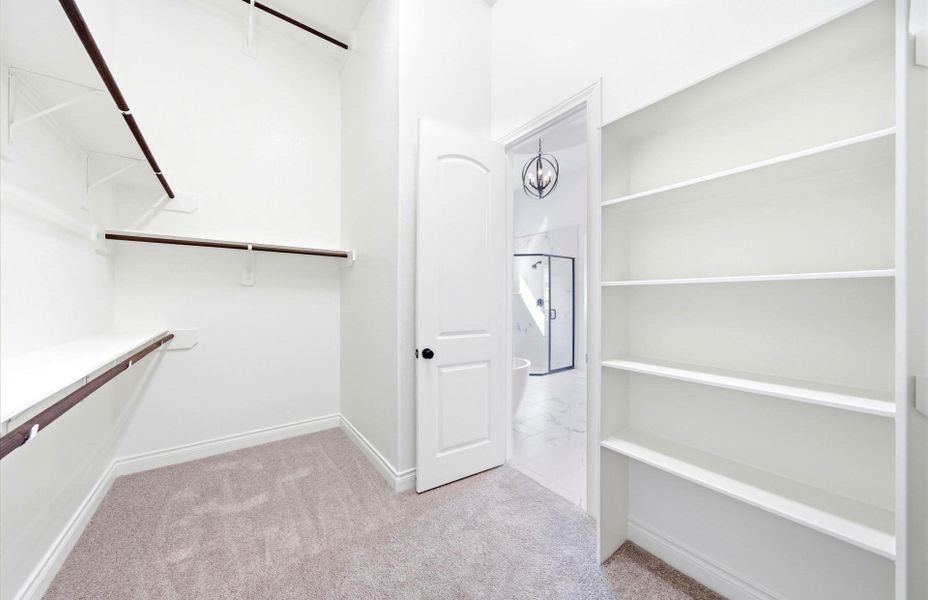 Furnished interior view inside a new home in The Highlands 55′, Porter (Image 18).