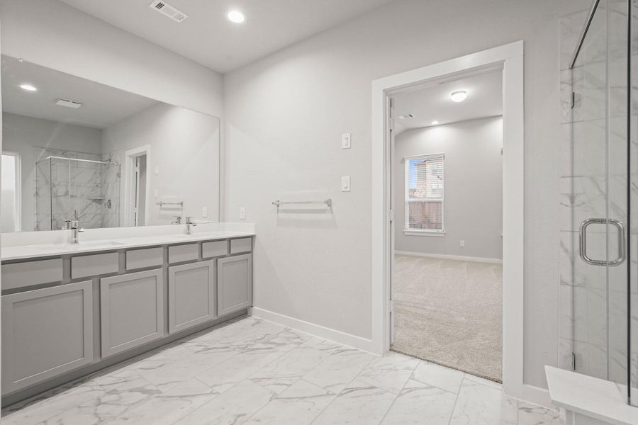 Furnished interior view inside a new home in Morton Creek Ranch, Katy (Image 5).