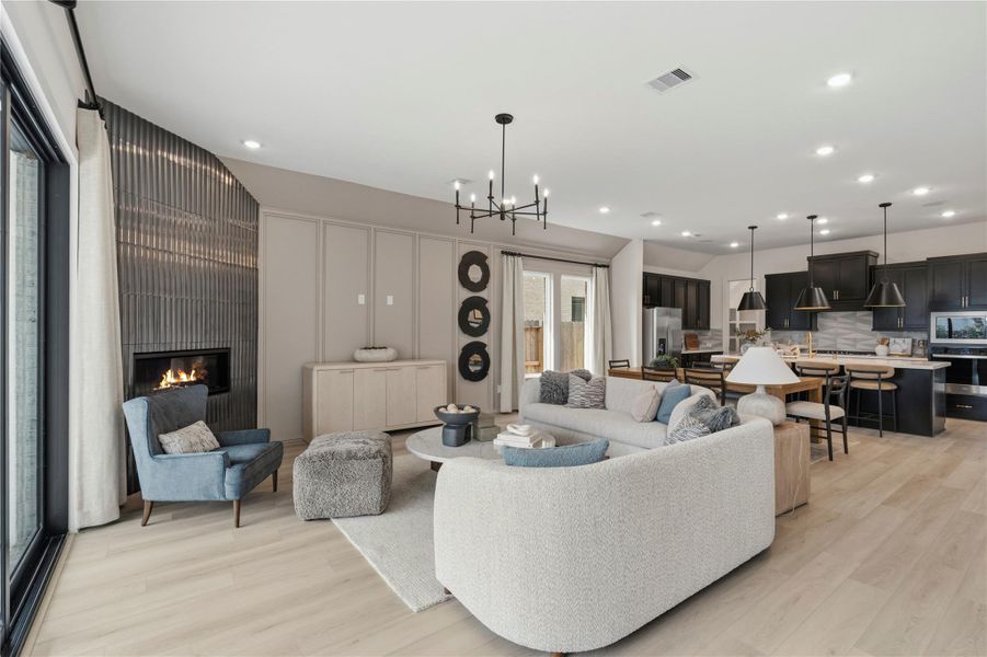 Spacious and open concept living area Spacious and open concept living area