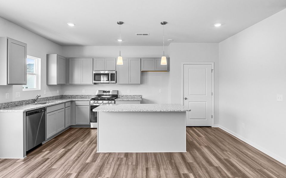 Furnished interior view inside a new home in Bell West, Kernersville (Image 10).