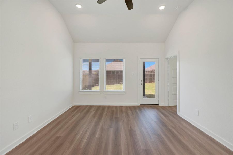 Spacious, unfurnished interior of a new home in Pinewood at Grand Texas, New Caney (Image 11). Spacious, unfurnished interior of a new home in Pinewood at Grand Texas, New Caney (Image 11).