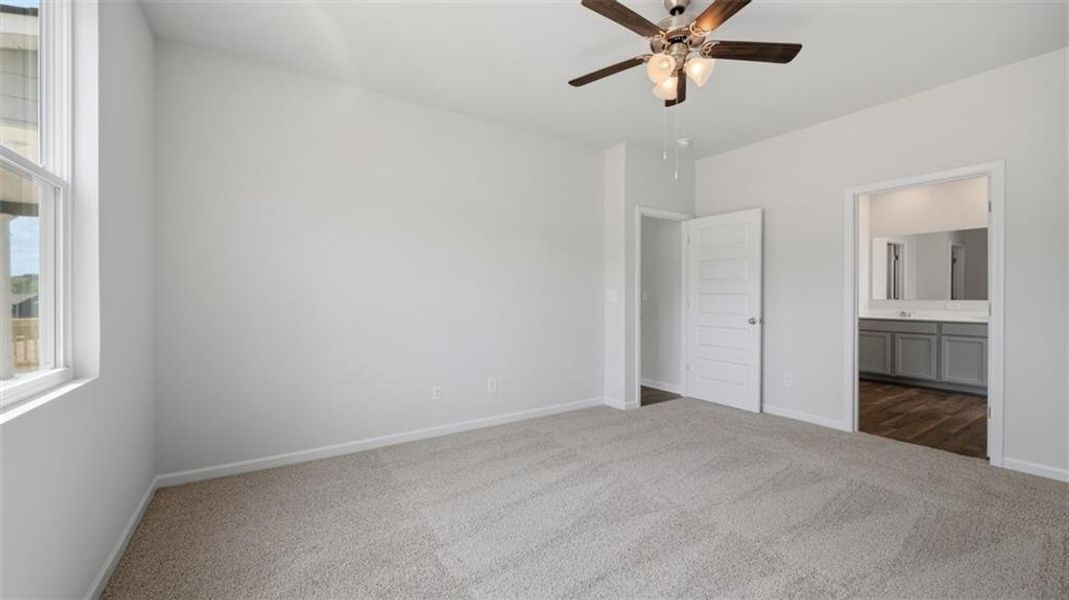 Spacious, unfurnished interior of a new home in Twin Lakes, Hoschton (Image 26). Spacious, unfurnished interior of a new home in Twin Lakes, Hoschton (Image 26).