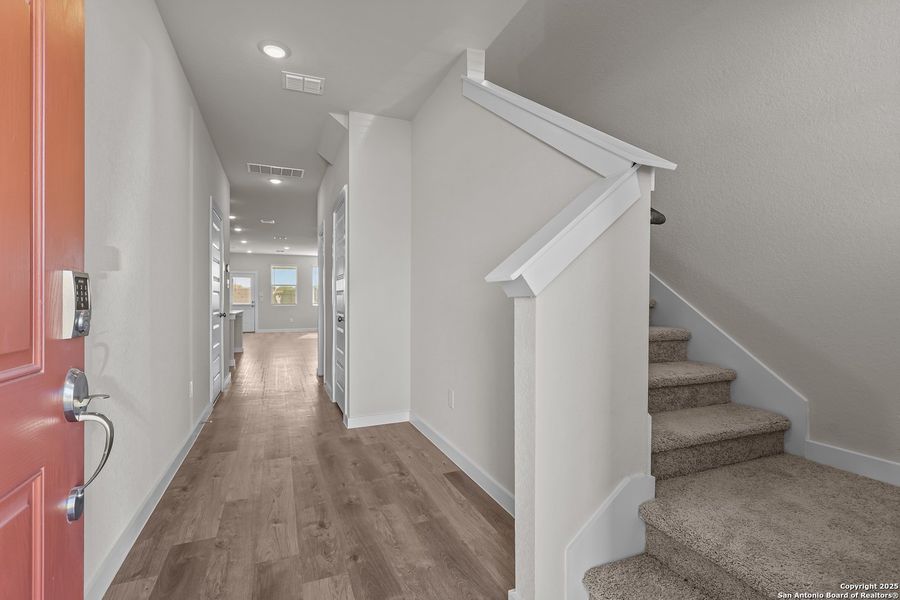 Spacious, unfurnished interior of a new home in Applewhite Meadows, San Antonio (Image 23). Spacious, unfurnished interior of a new home in Applewhite Meadows, San Antonio (Image 23).