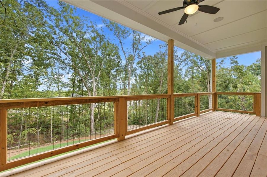 Exterior details and patio area of a home in , Flowery Branch (Image 4).