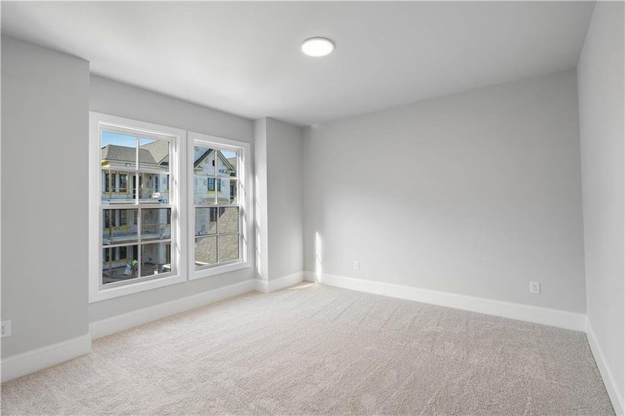 Spacious, unfurnished interior of a new home in , Peachtree Corners (Image 45). Spacious, unfurnished interior of a new home in , Peachtree Corners (Image 45).