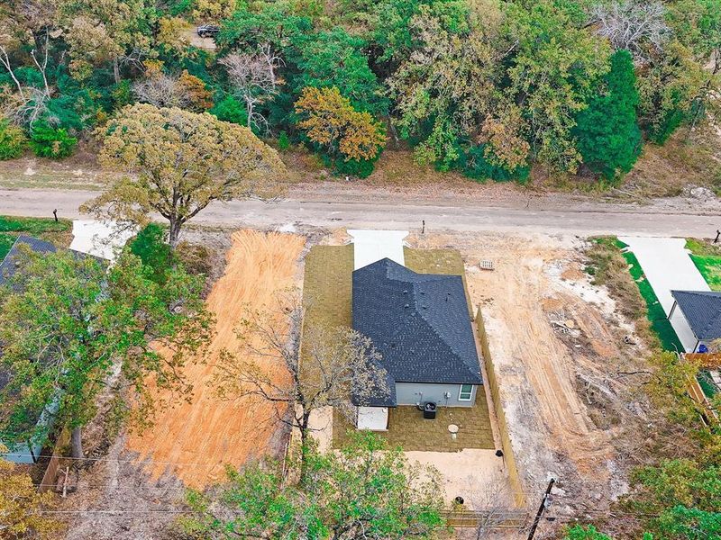 Aerial view of property and surrounding area